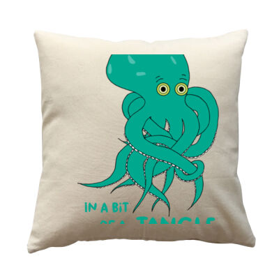 In a bit of a Tangle - Cushion cover Thumbnail